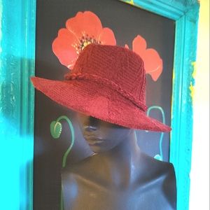 Red Velvet Knit Fedora ❤️